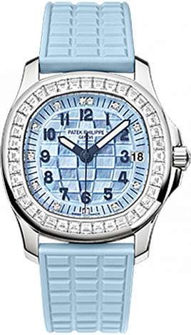 Patek Philippe Aquanaut Replica 5072G-001 Ladies White Gold watch